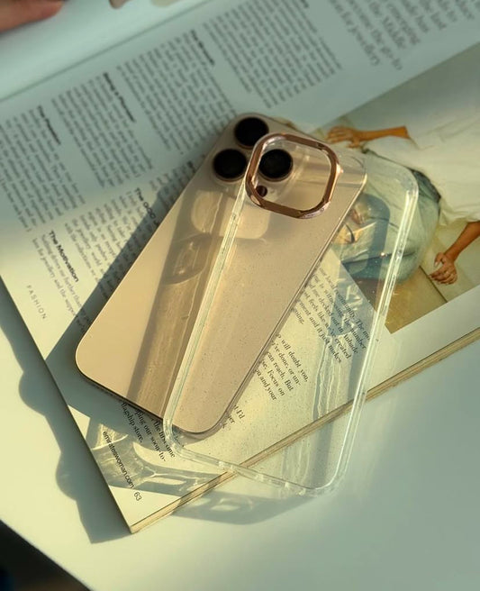 • NEWEST CRYSTAL TRANSPARENT SHIMMER CASE •