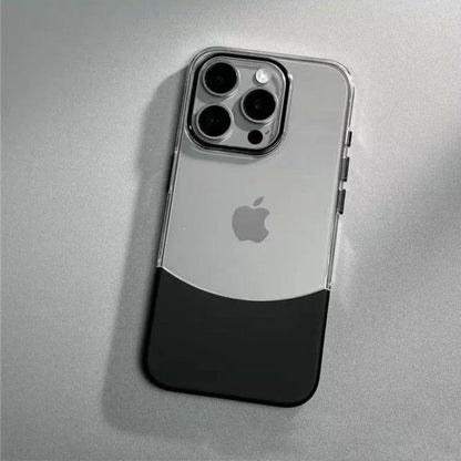 • NEWEST TRANSPARENT BOTTOM 2in1 CASE •