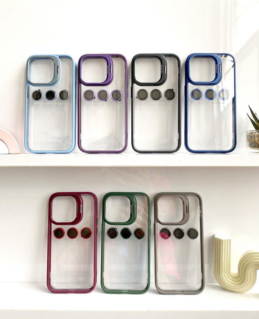 • NEWEST 3in1 LENS CASE •