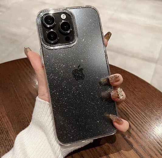 • NEWEST TRANSPARENT SHIMMER CASE •