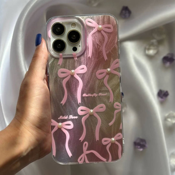 Pearl Bow Gradient Case
