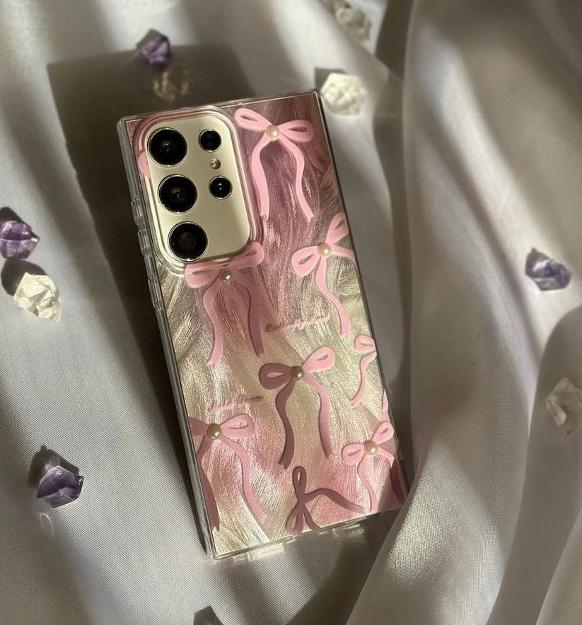 Pearl Bow Gradient Case