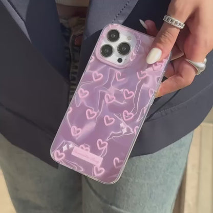 • NEWEST HEART GRADIENT CASE •