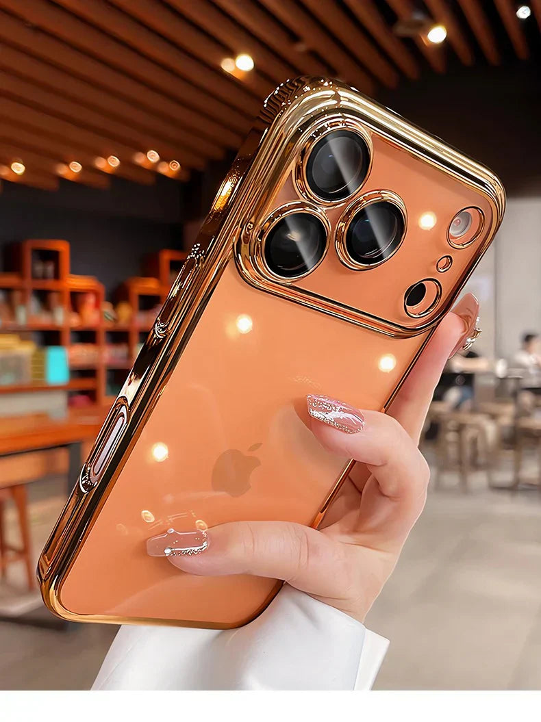 Electroplated Crystal Clear Case for 17 Series
